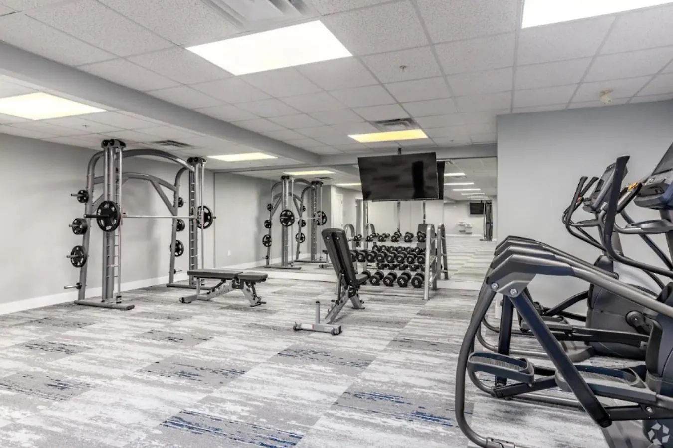 Cozy City Charm - Spacious, Parking, Balcony, Gym シャーロット