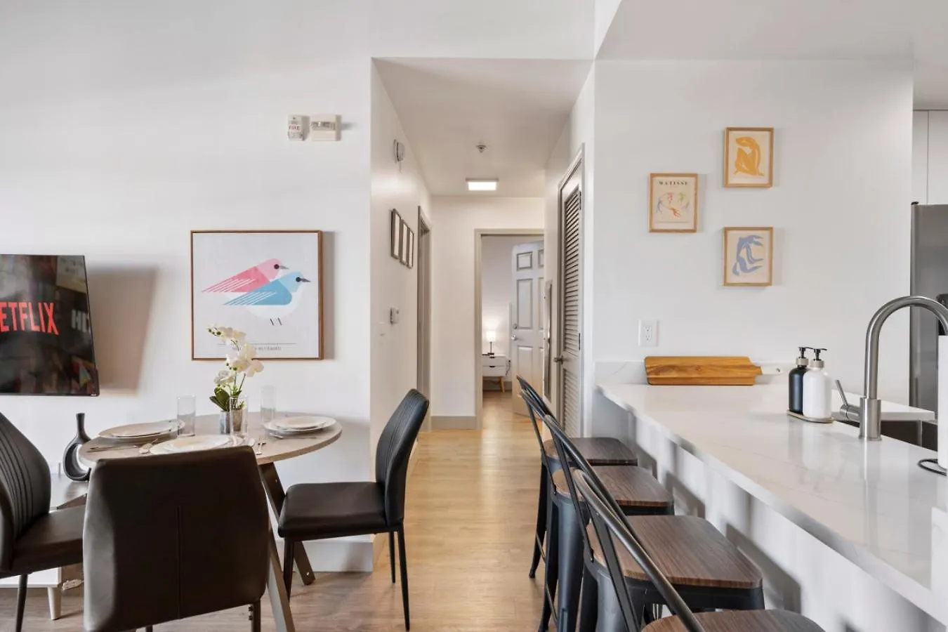 Apartmán Cozy City Charm - Spacious, Parking, Balcony, Gym Charlotte USA